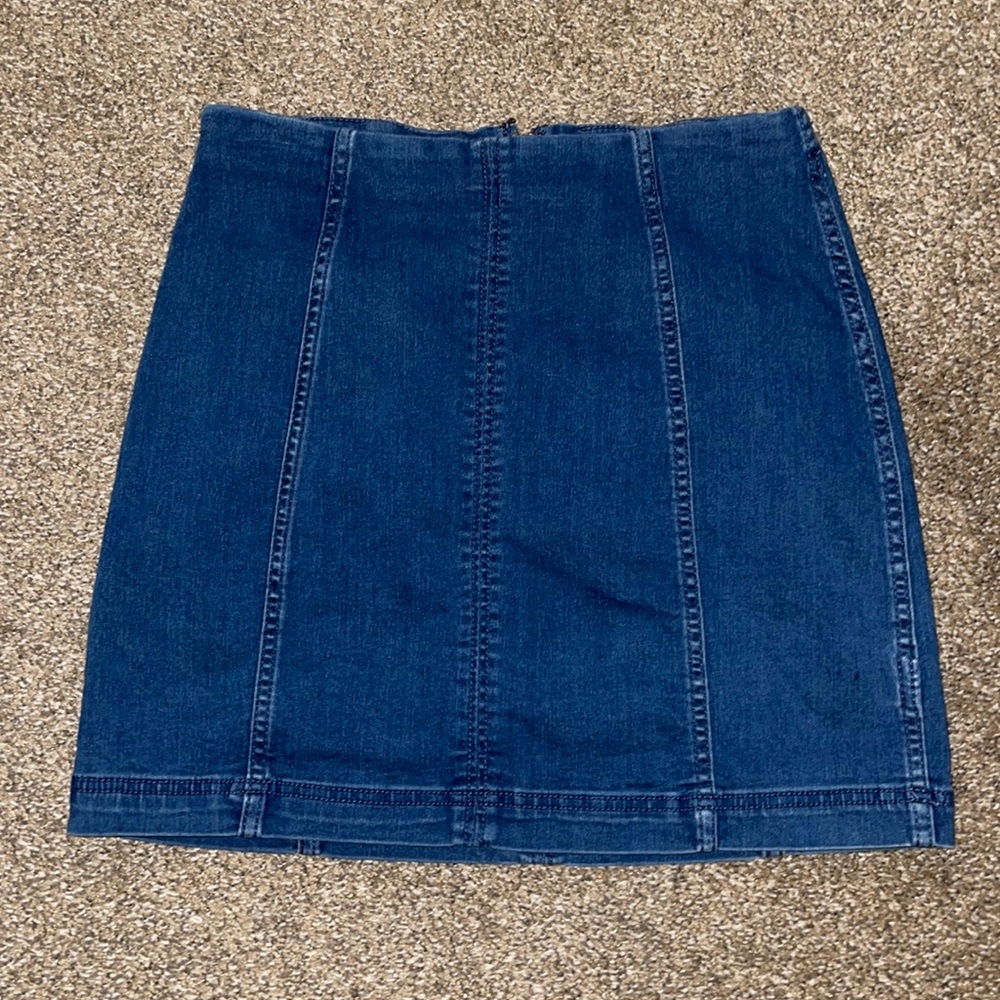 Free People Denim Skirt - Size 8